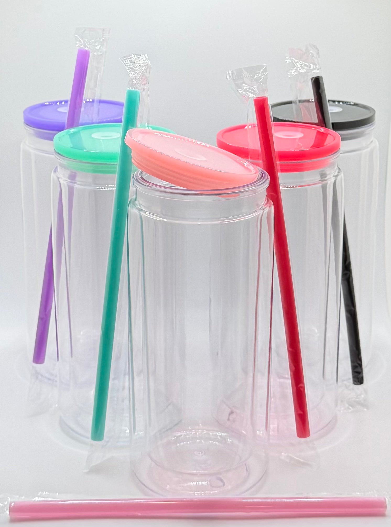 20oz Snow Globe Color Lid